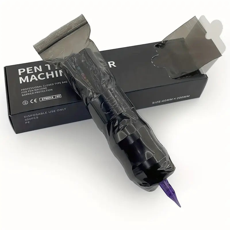 Black Tattoo Machine Covers – 300pcs