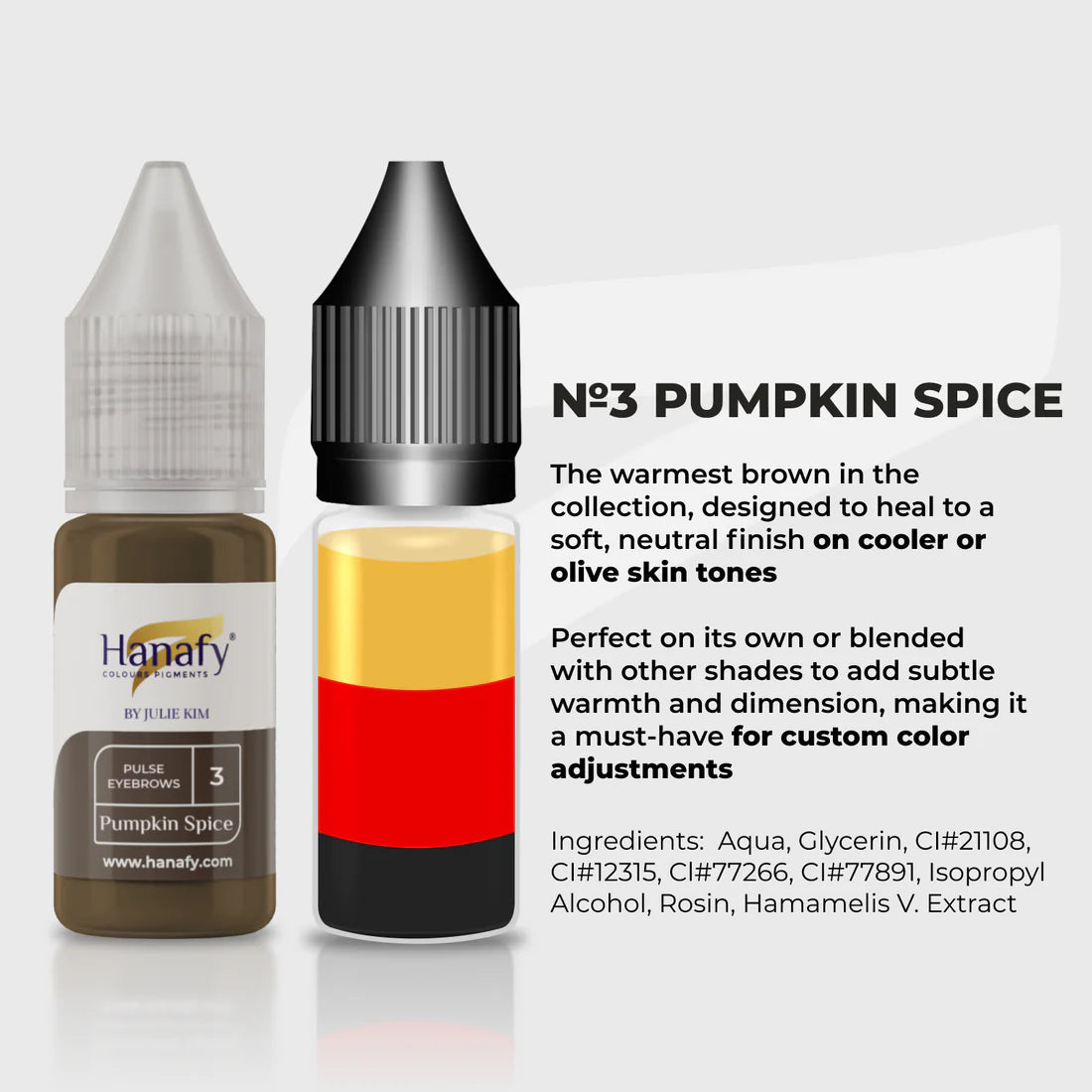 Two Hanafy e-liquid bottles with 'Pumpkin Spice' flavor on a white background
