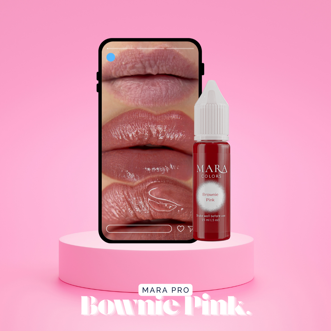 Mara Pro Lip Pigment - Brownie Pink 15ml