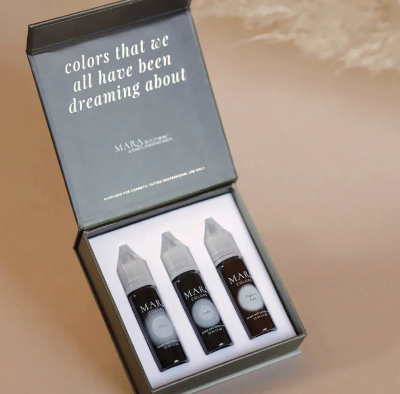 Mara Pro Dreamy Eyeliner Pigment Set 3 x15ml.