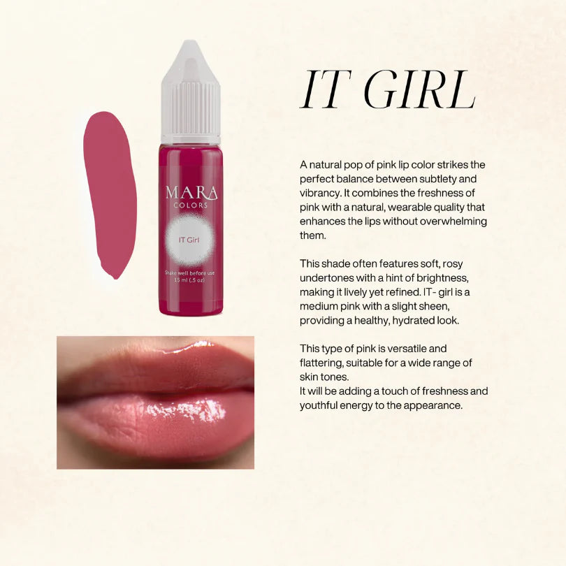 Mara Pro Lip Pigment - It Girl 15ml.