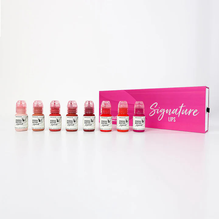 PERMA BLEND Signature Lip Box Set - 8 lip pigment shades