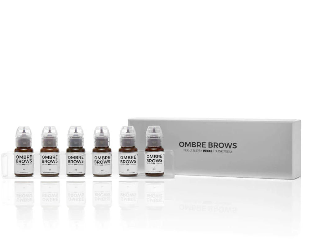 Perma Blend Luxe x Osinkowska Ombre Brows 6 Bottle Collection
