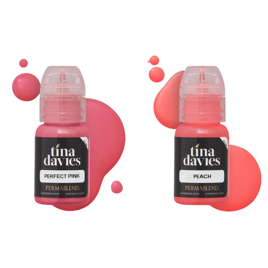 Tina Davies I Love Ink LUST - lip pigments and blush stains set