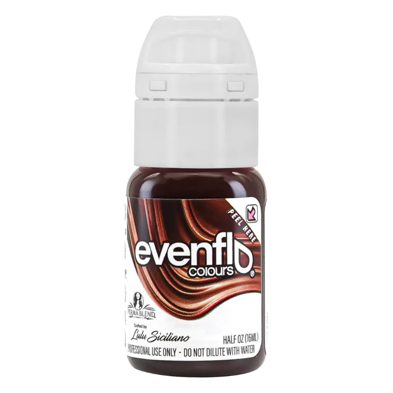 Evenflo BROW Pigments Hazel - 15ml bottle, neutral brown for eyebrows
