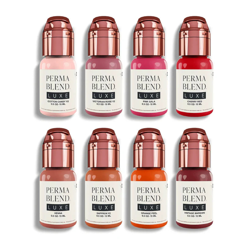 Perma Blend Luxe Pucker Up Buttercup Lip Set - 8 pigments