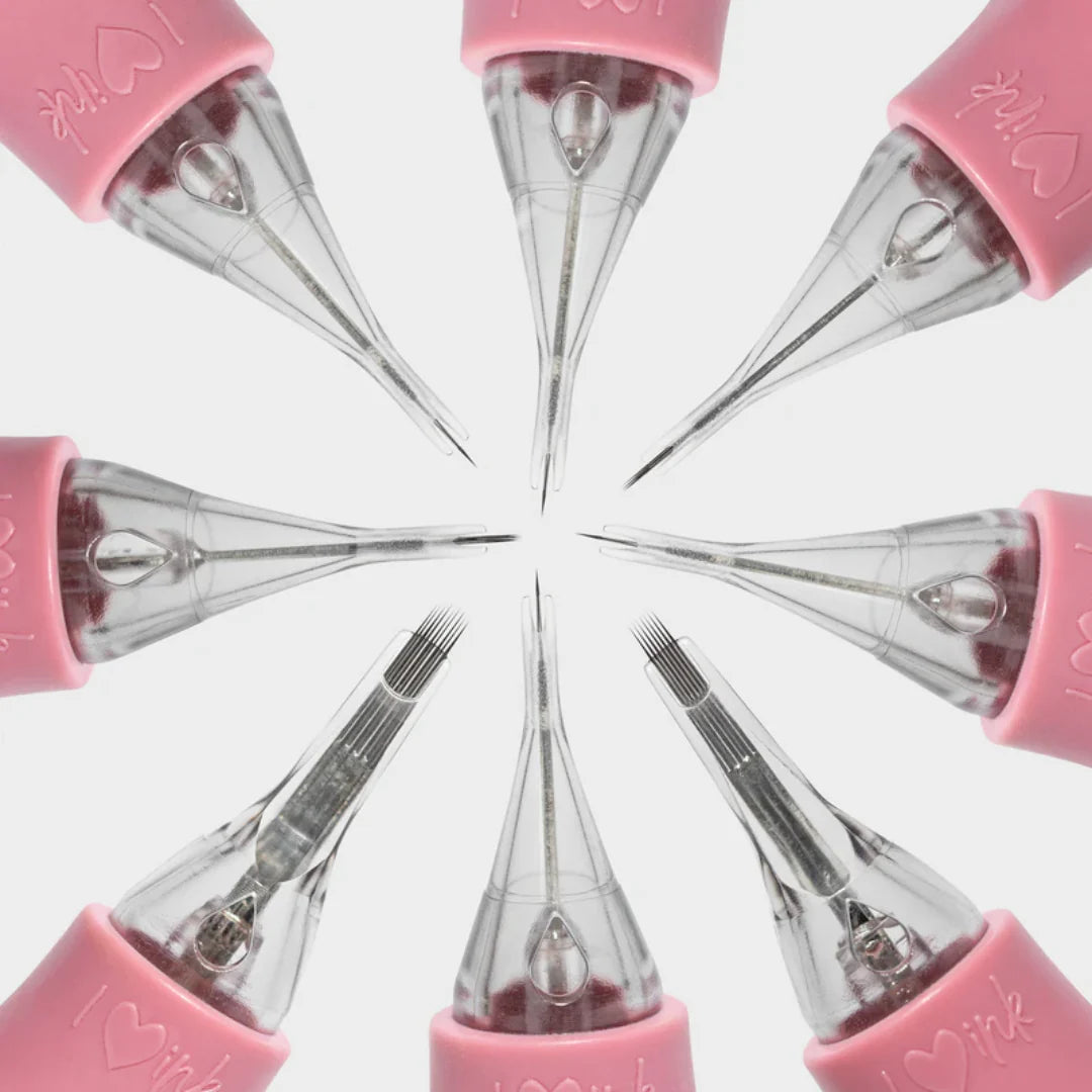 10-pack PIXL Needle Cartridges by Tina Davies - no-drip tips