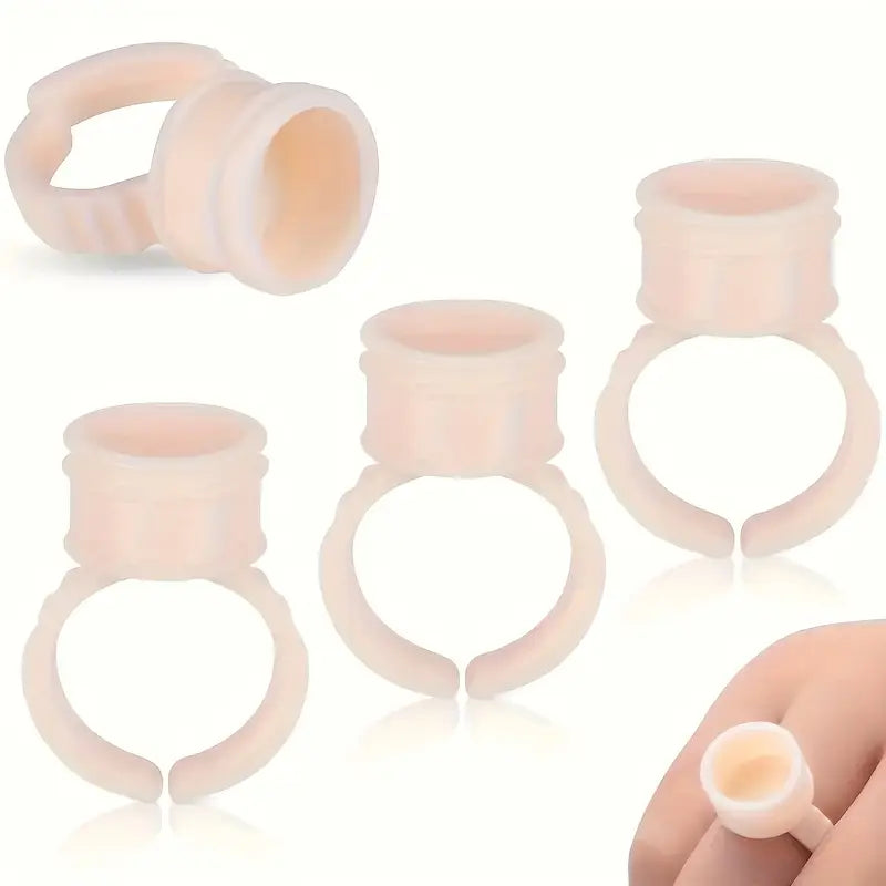 Tattoo ring Cups pack of 10