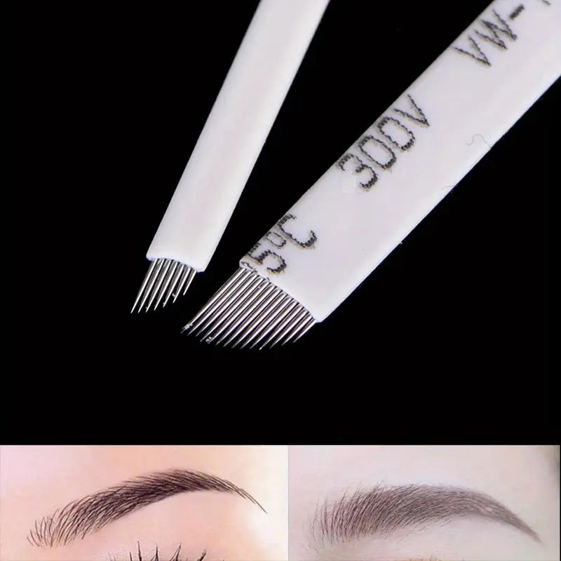 Medical-grade microblading blades - disposable, gamma-ray sterilized