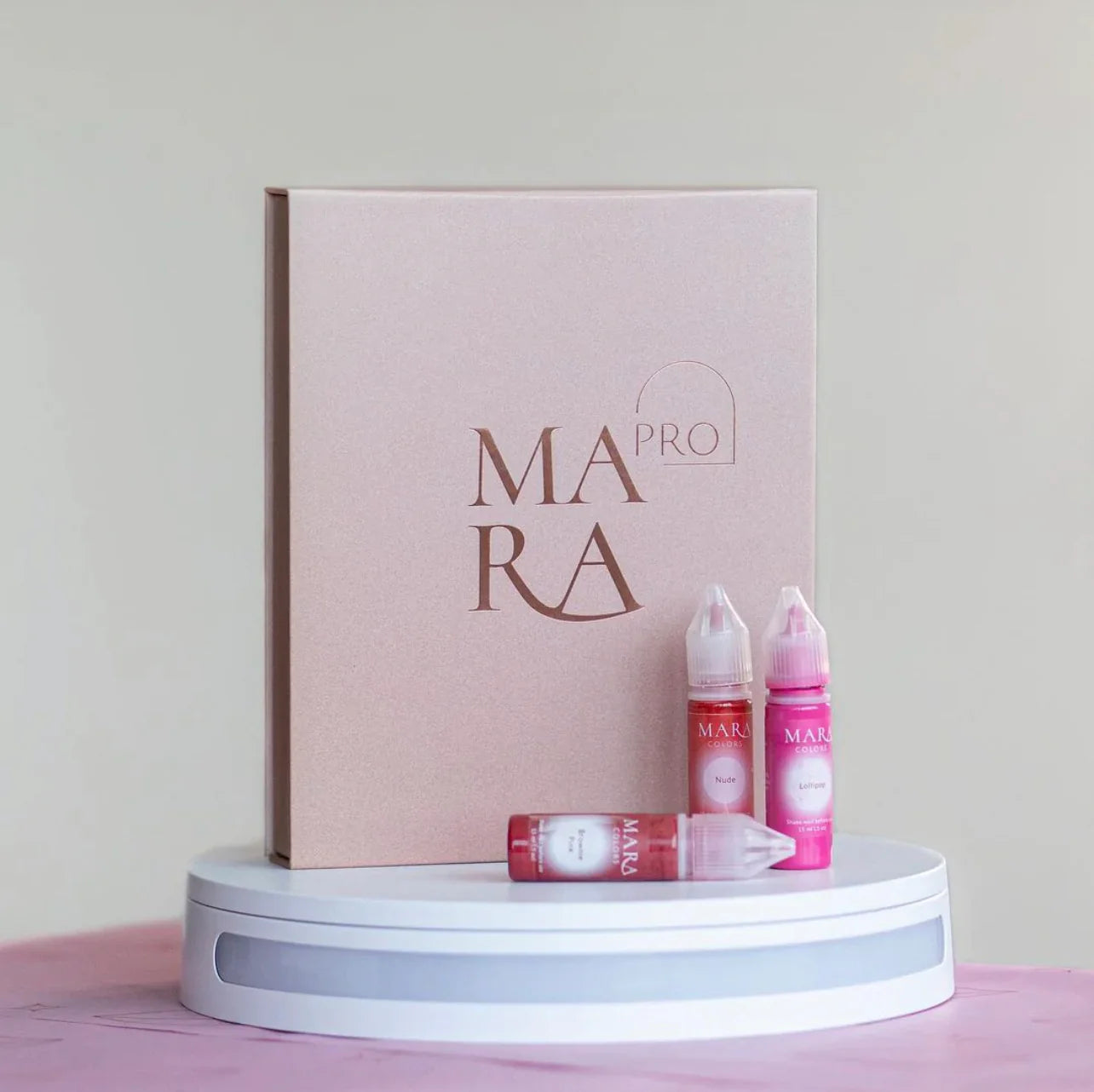 MARA PRO LIP PIGMENT SET 10 x 15ml bottles2