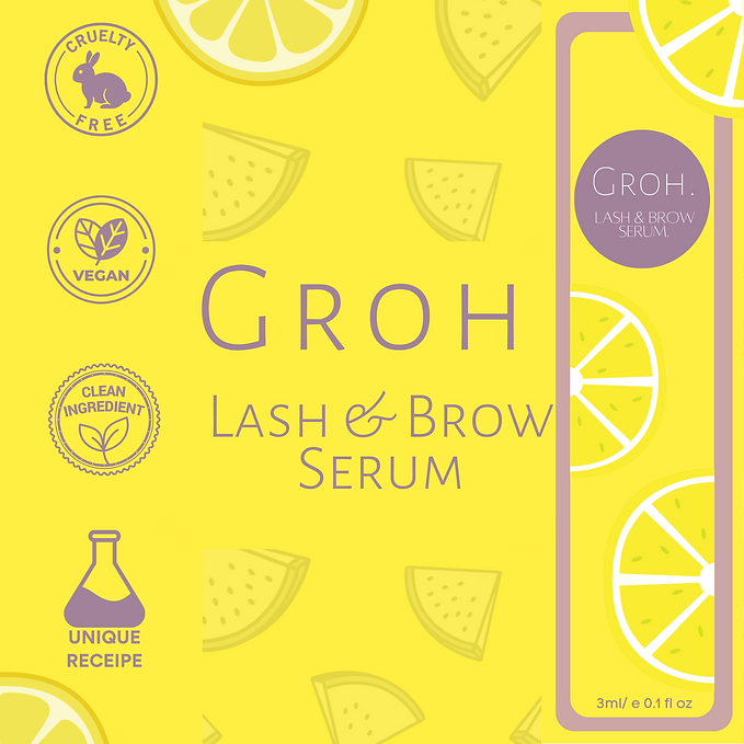 Groh lash and brow serum