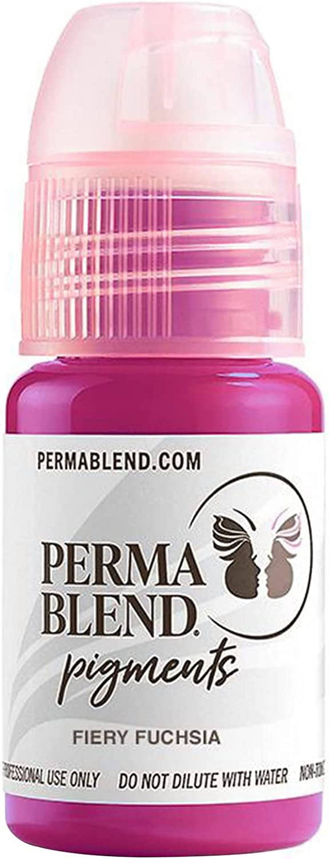 Top-selling PERMA BLEND lip pigments in 1/2oz bottles - Pink