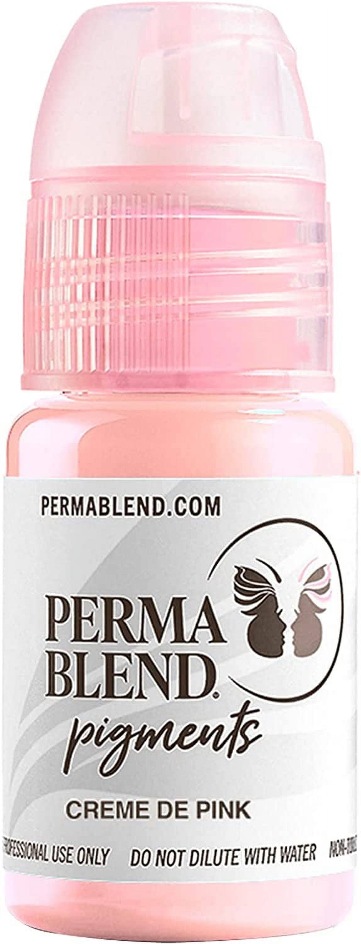 Top-selling PERMA BLEND lip pigments in 1/2oz bottles - Pink