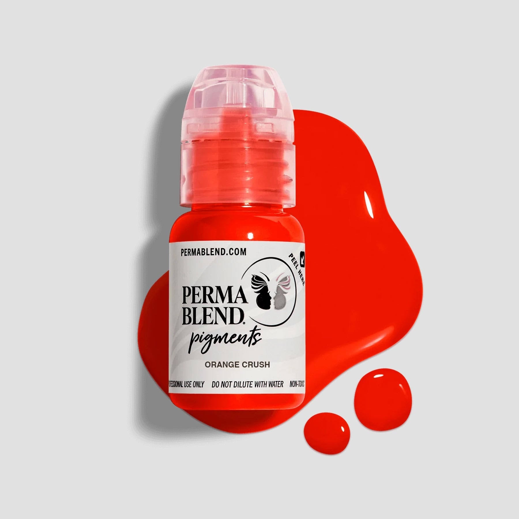 Top-selling PERMA BLEND lip pigments in 1/2oz bottles - Red